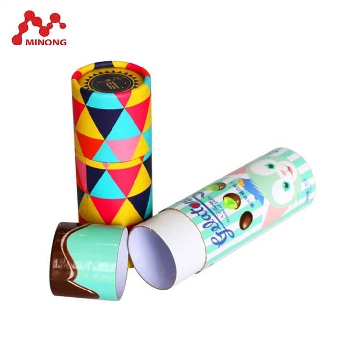 Printed Gift Paper Round Box wholesale china
